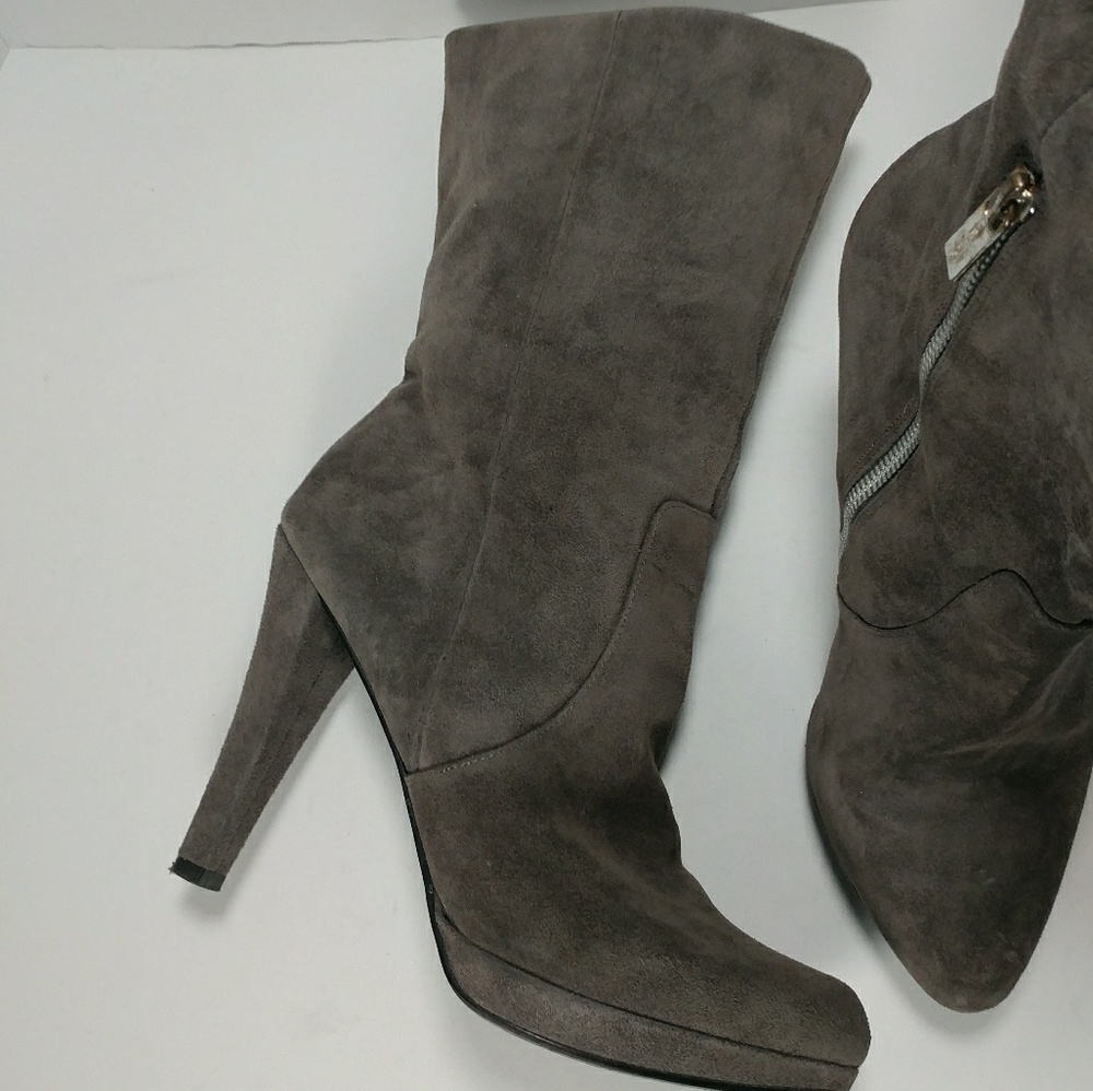 michael kors grey boots